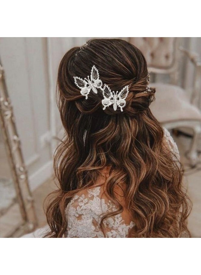 Butterfly Hair Clips Silver Butterfly Hair Barrettes Moving Butterfly Decorative Hair Pins Hair Accessories For Women And Girls Pack Of 2 - pzsku/ZFE4EC80C1D5A6CD078F9Z/45/_/1707981149/a42e5920-98e0-4483-9723-8dd694c36140