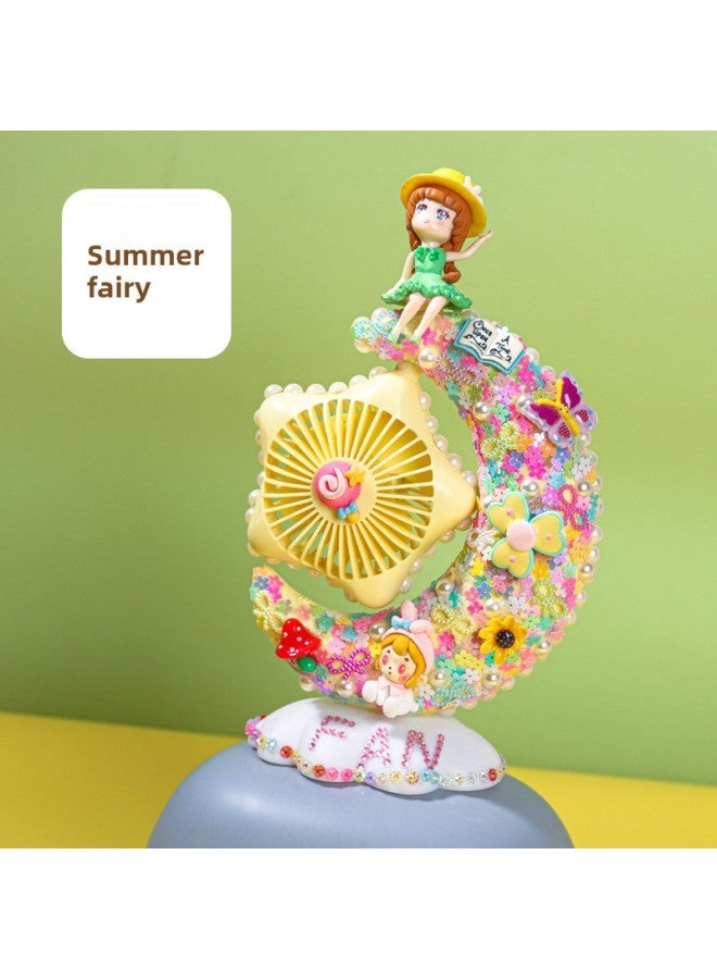 Candy Small Fan Children DIY Handmade Homemade Cream Glue Material Package Early Education Puzzle Girl Toys Wholesale-Color:Summer Wizard Of Oz - Image 1