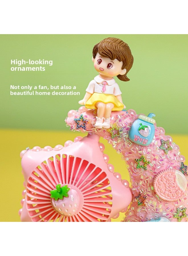 Candy Small Fan Children DIY Handmade Homemade Cream Glue Material Package Early Education Puzzle Girl Toys Wholesale-Color:Summer Wizard Of Oz - Image 4