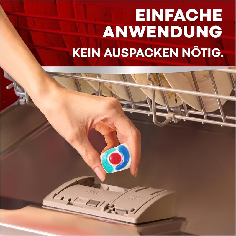 Somat Excellence 4-in-1 Caps (20 Caps), Quick Resolution Dishwasher Caps for Brilliant Shine Even in Low Temperature, Short & Eco Programs, Somat Caps Powerfully Remove Burnt On Food - Image 5