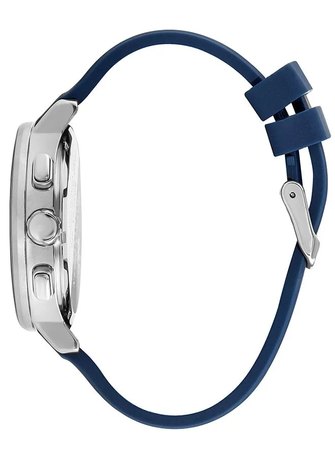 BEVERLY HILLS POLO CLUB Beverly Hills Polo Club BP3211X.499 Men Multi Function Display Watch & Silicone Strap Dark Blue