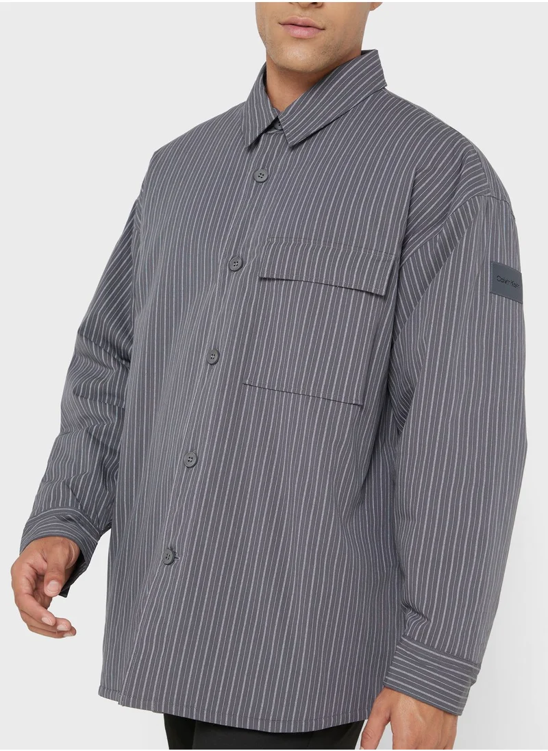 CALVIN KLEIN Striped Regular Fit Shirt