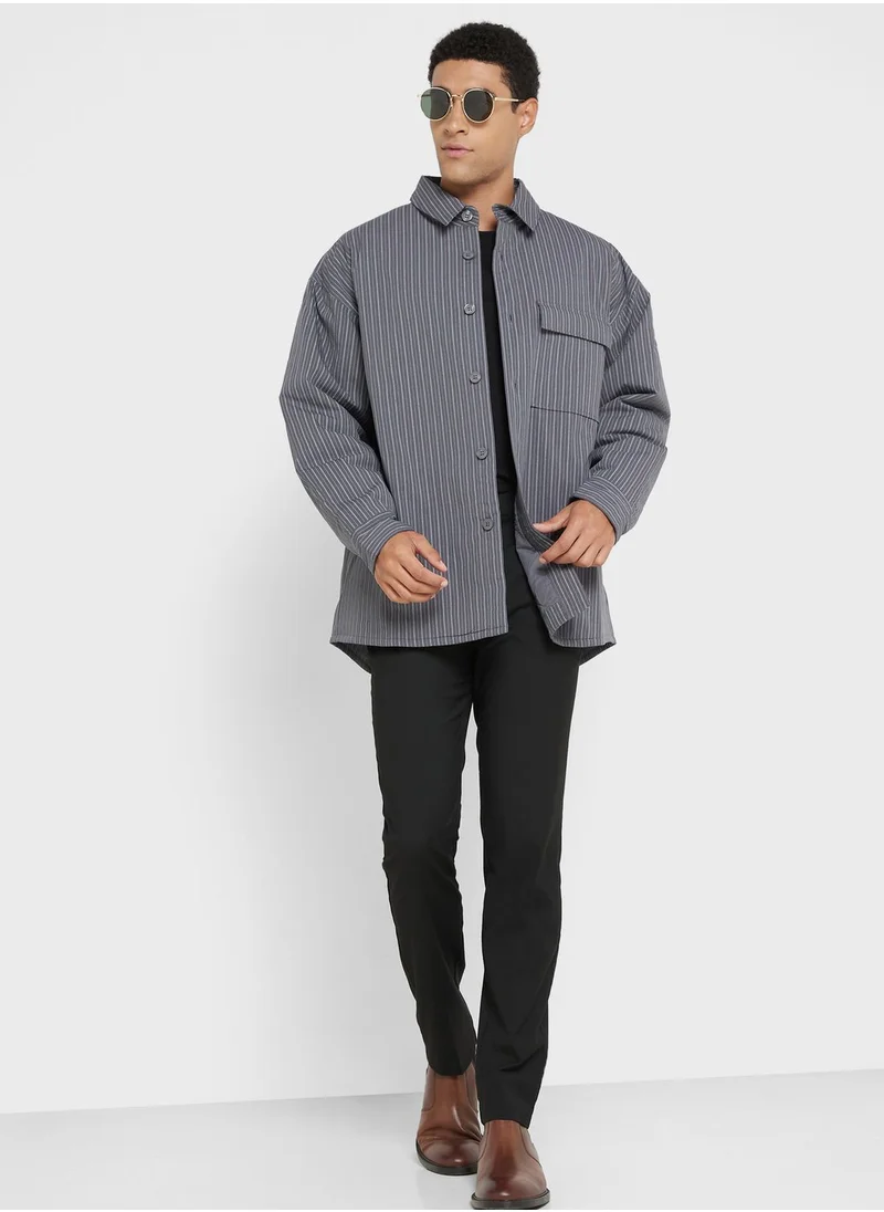 CALVIN KLEIN Striped Regular Fit Shirt