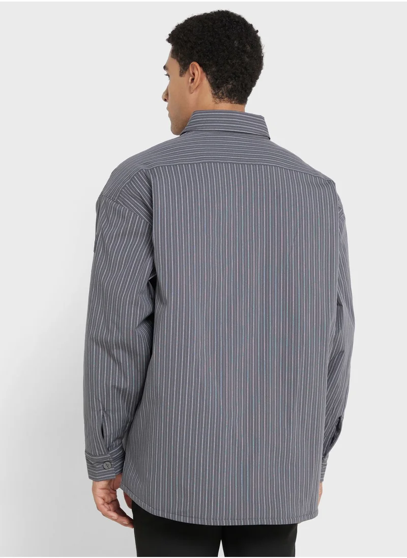 CALVIN KLEIN Striped Regular Fit Shirt