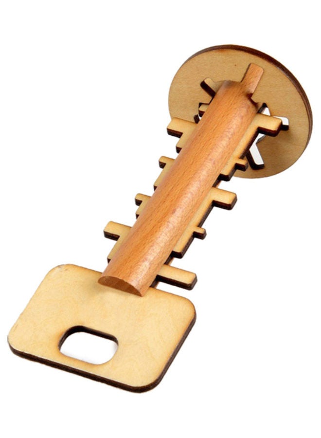 Wooden Kong Ming Luban Lock Brain Teaser - Image 1