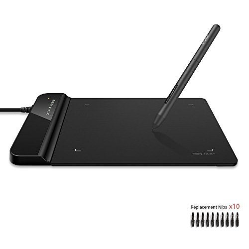 XP-PEN XPPen StarG430S 4x3 Inches Graphic Pen Tablet, 8192 Pressure Levels, Battery-Free Stylus, 20 Replacement Nibs, Compatible with Windows/Mac/Linux for Online Teaching/E-Signature/Presentations – Black - Image 2