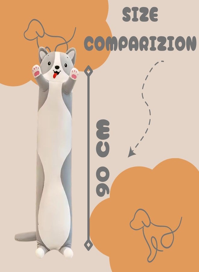 TechMax Solution حل تيك ماكس: الوسادة المثالية الرمادية الطويلة الناعمة للكلاب، مثالية لليالي دافئة وأحلام سعيدة، ولكل من يحتاج إلى الراحة والدفء. - Image 2