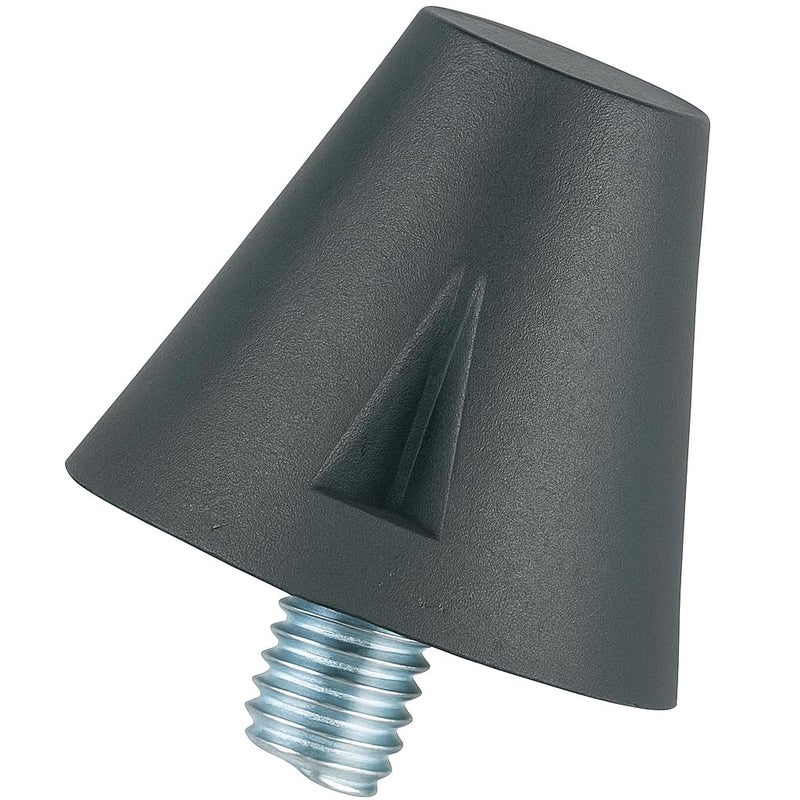 Markwort Football Cleats 5/8-Inch Poly Tip External Post Thread (100 pieces in each bag) , Black - Image 1