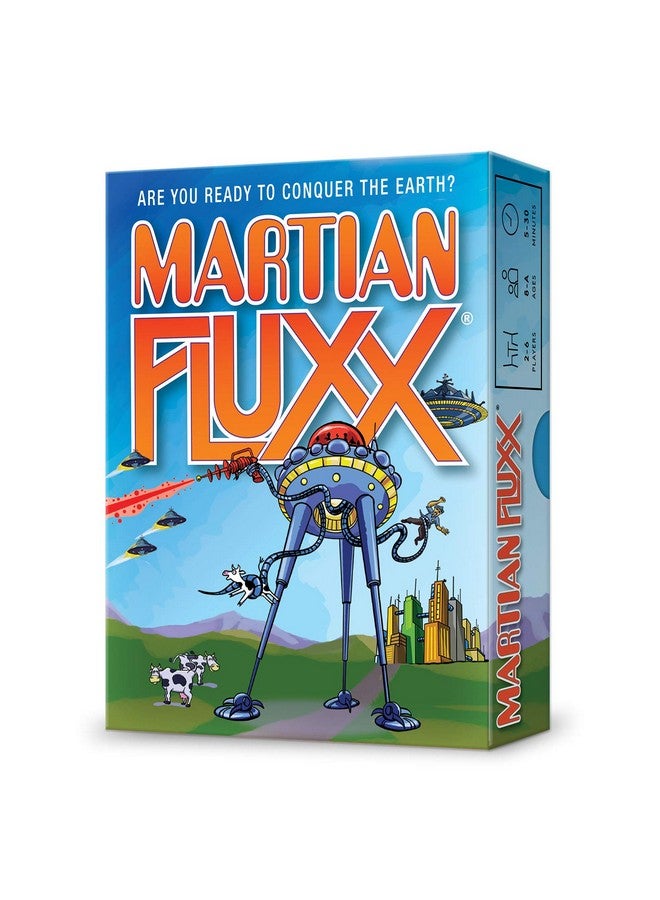 Looney Labs Looney Labs Martian Fluxx Card Game - Silly Shenanigans in The 25th Anniversary Edition  - Image 1