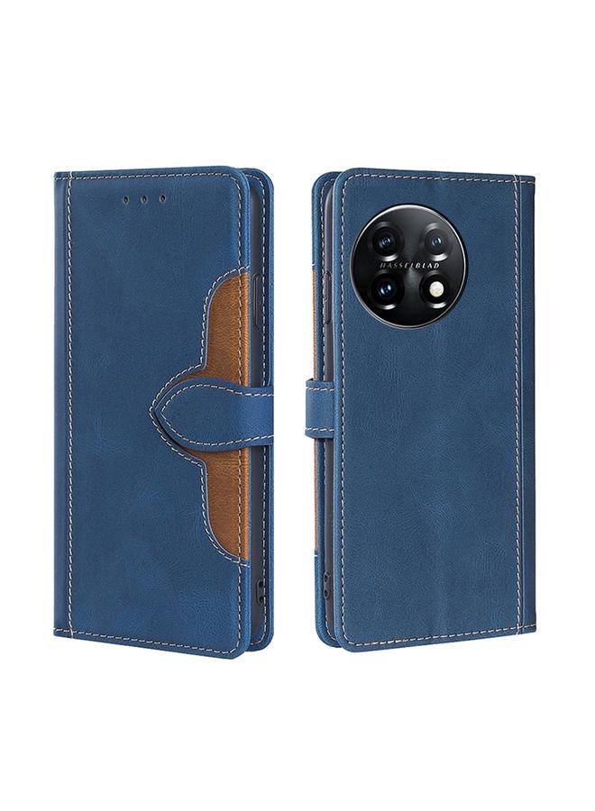 S-TOP Case For OnePlus 11 Skin Feel Magnetic Buckle Leather Phone Case - Image 1