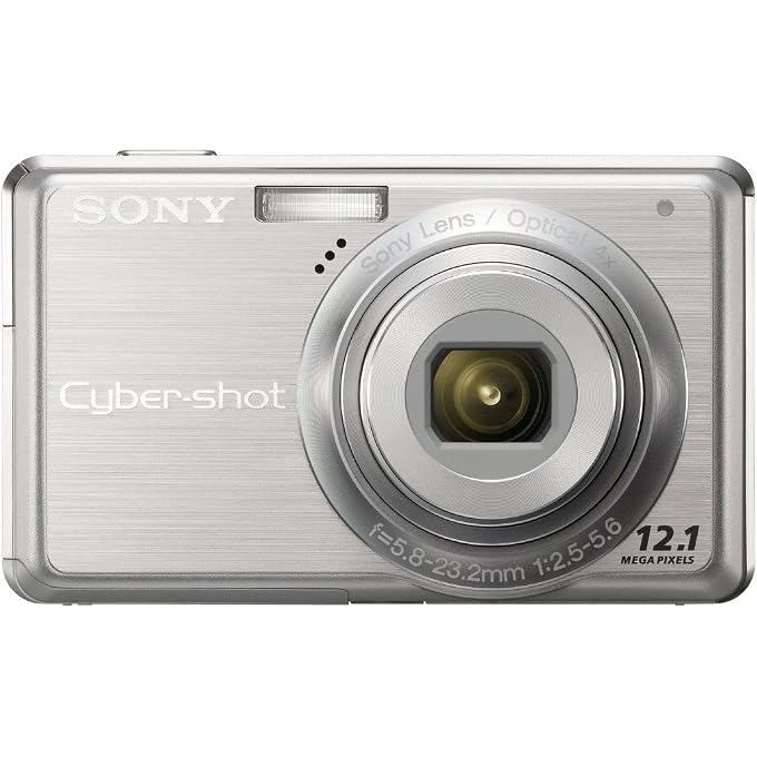 Sony Cybershot DSC-S980 12.1MP Digital Camera with 4x Optical Zoom with Super Steady Shot Image Stabilization (Silver) - Image 1