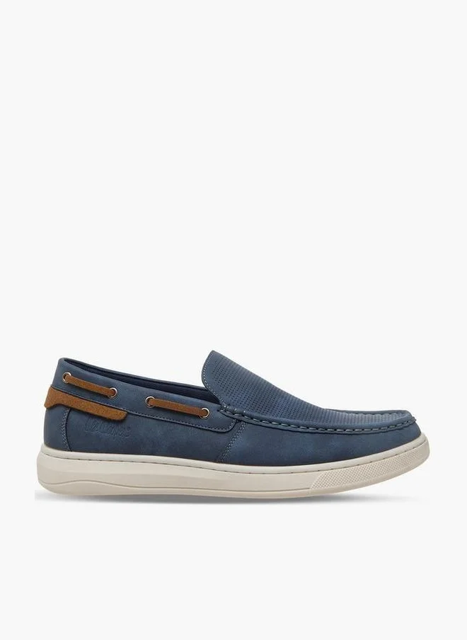 لي كوبر Men Perforated Slip-On Loafers