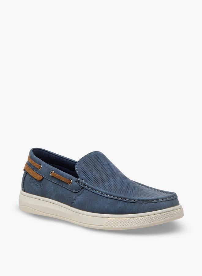 Lee Cooper Men Perforated Slip-On Loafers - Image 2