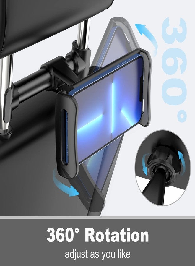 Uniwit Car Headrest Backseat Mount,Phone/Tablet Car Mount, Adjustable Devices Holder for 4-11 inch Tabltes/Phones, Compatible for iPhone 17 16 15 14 13 12 11 Pro Max, S22,S21, iPad Air,Tabs - Image 2