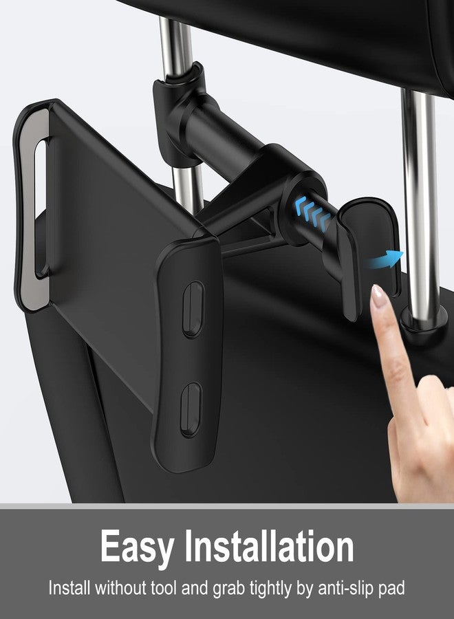 Uniwit Car Headrest Backseat Mount,Phone/Tablet Car Mount, Adjustable Devices Holder for 4-11 inch Tabltes/Phones, Compatible for iPhone 17 16 15 14 13 12 11 Pro Max, S22,S21, iPad Air,Tabs - Image 3