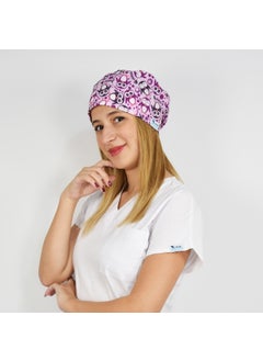 Nur Medikal Giyim Nur Medical Clothing Cheerful Penguin Patterned Surgical Cap  - Image 2