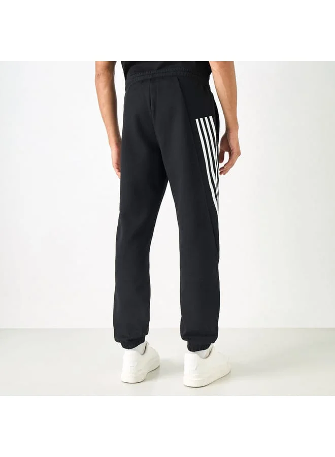 Kappa Kappa Logo Detail Joggers with Drawstring Closure