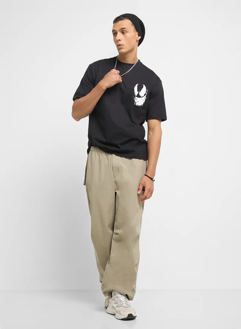 مارفل Oversized Graphic T-Shirt