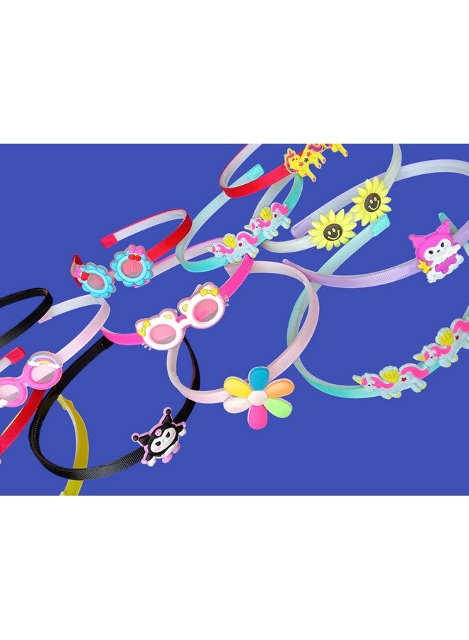NEOBABY Cartoon Hairbands for Girls & Women - Cute and Funny Headbands for Kids, Toddlers & Babies | Fun Hair Accessories (Multiple Designs, Pack of 6 Pcs) - Image 4