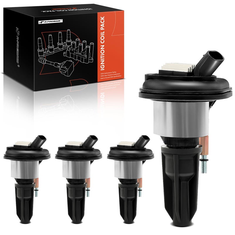 APremium Ignition Coils Pack Compatible with Chevrolet Chevy Trailblazer 20022005 42L GMC Canyon 20042006 28L 35L Envoy 20022005 42L Hummer Isuzu Saab 4PC Set