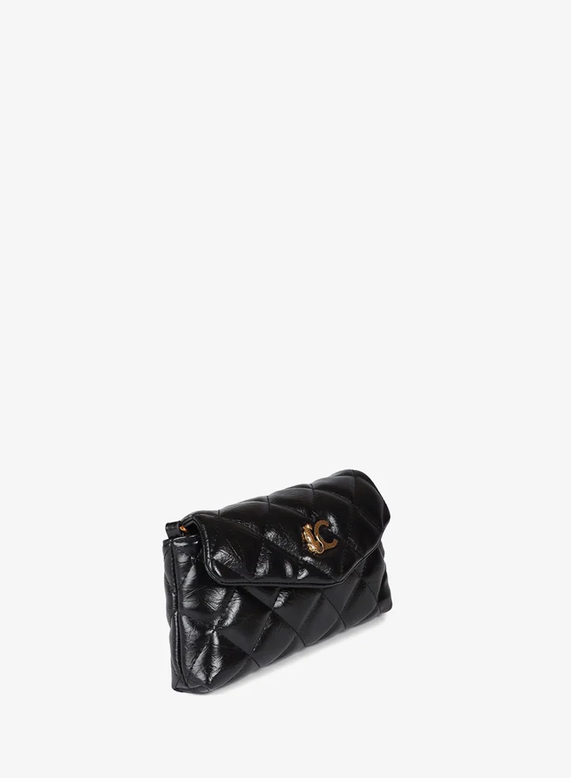 لولا كساديمونت Mini Quilted Crossbody Bag with LC Leopard Logo