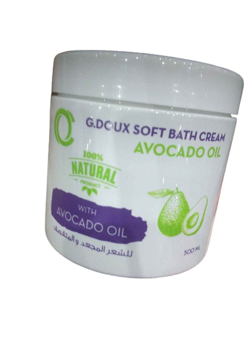 G.DOUX - Hair Bath Cream With Avocado Oil 500ml - Image 1
