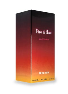 Spectra 035 Fire N’ Heat EDP For Men – 100ml  - Image 3