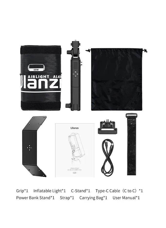 Ulanzi Ulanzi AL60 60W Inflatable LED Air Tube Light  - Image 5