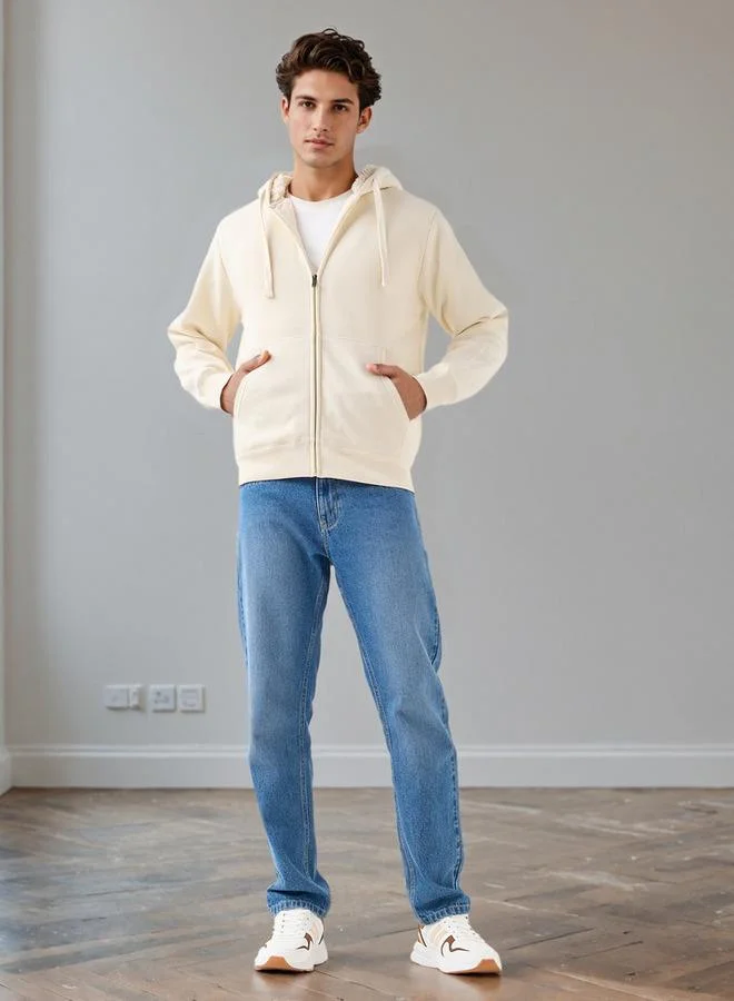 Splash FAV Men's Regular Fit Hooded Zipper Jacket