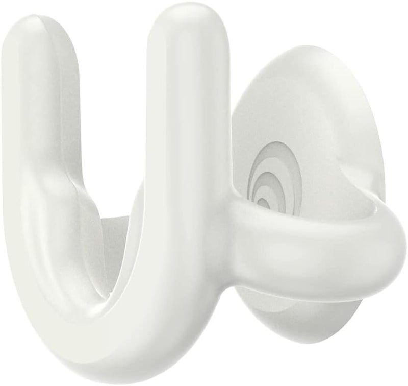 POPSOCKETS PopMount 2: Multi-Surface Mount, Wall Phone Mount, Any Vertical Surface, Phone and Tablet Holder, White - Image 1