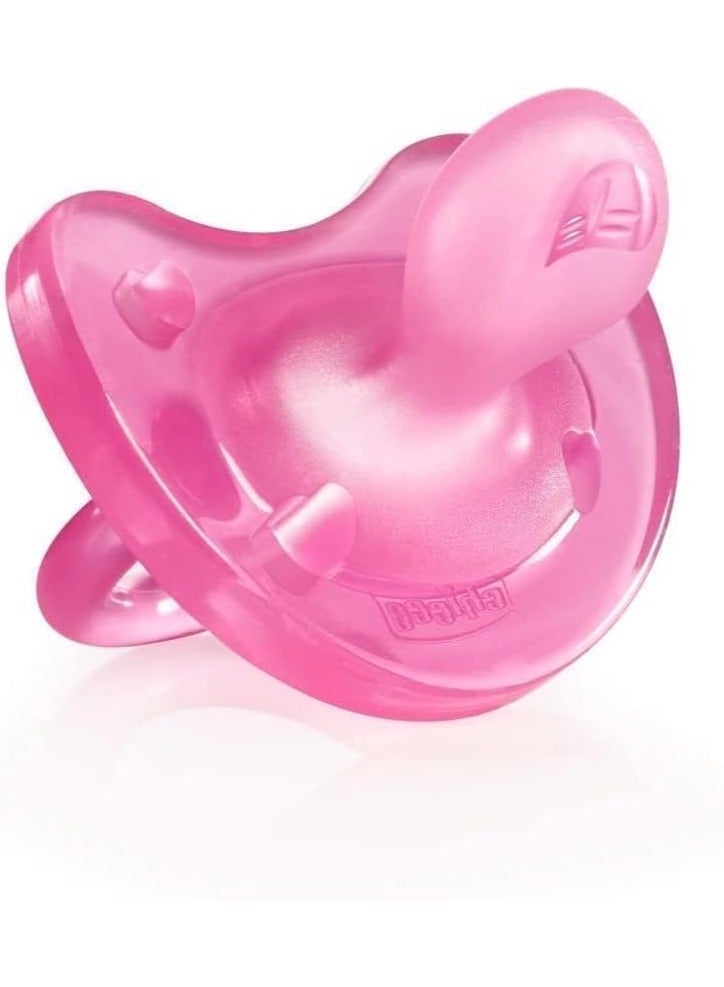 شيكو لهاية شيكو فيزيو سوفت سيليكون، وردي، 0-6 أشهر - Image 1