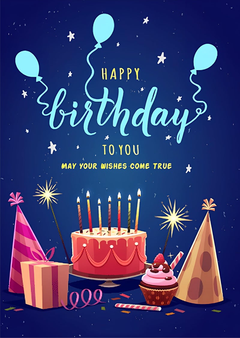 Funny Birthday Card - Happy Birthday Card - Birthday Card For Him, Her Birthday Greeting- No Envelope # 0013