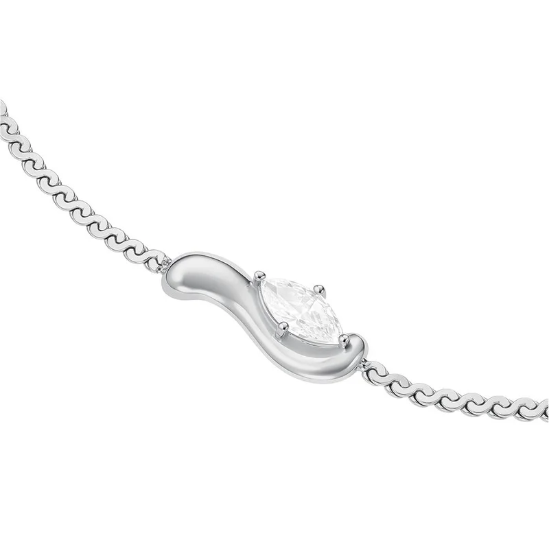 RoseField Rosefield Marquise Wave Soft Bracelet Silver - JBMWS-J1326