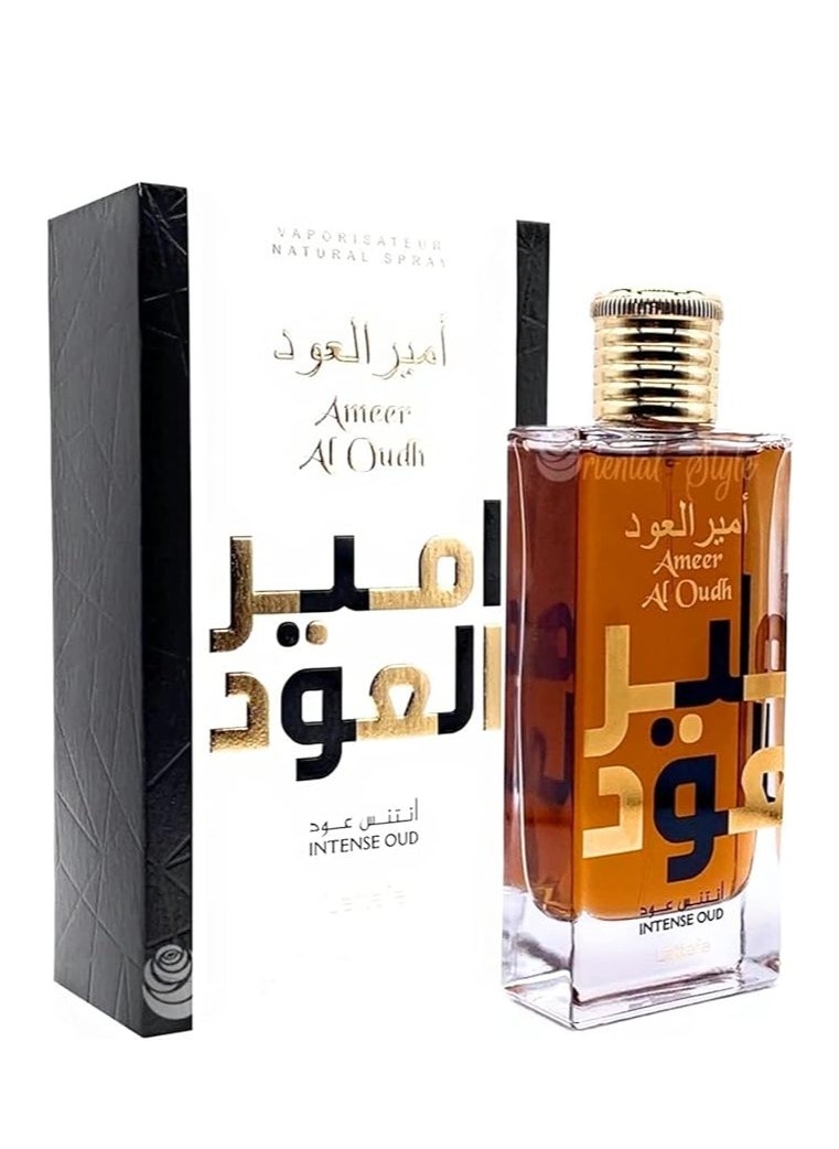 أمير العود - عطر للبالغين من الجنسين امير العود او دو انتنس من لطافة سعة 100 مل - Image 1