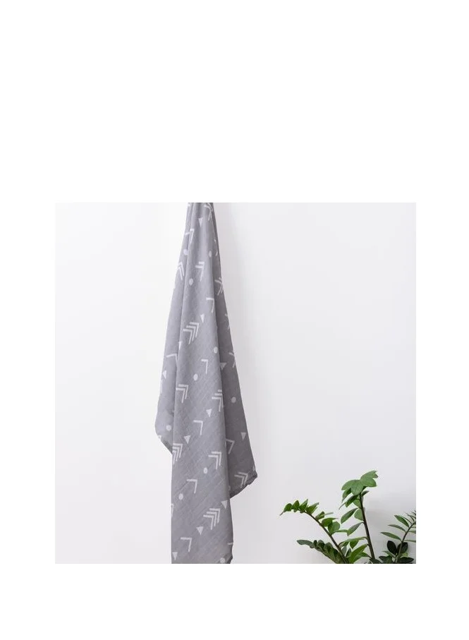 Anvi Baby 100% Organic Cotton Muslin Swaddle Wrap Straight Arrow