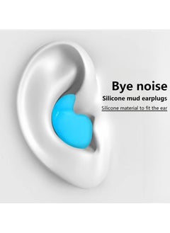 Chabeia Ear Plugs for Sleeping & Swimming – 8 Pairs Reusable Silicone Moldable Noise Cancelling Earplugs – Ideal for Shooting Range, Swimmers, Snoring, Concerts, Travel, Work & Studying  - Image 3
