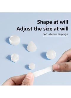 Chabeia Ear Plugs for Sleeping & Swimming – 8 Pairs Reusable Silicone Moldable Noise Cancelling Earplugs – Ideal for Shooting Range, Swimmers, Snoring, Concerts, Travel, Work & Studying  - Image 5