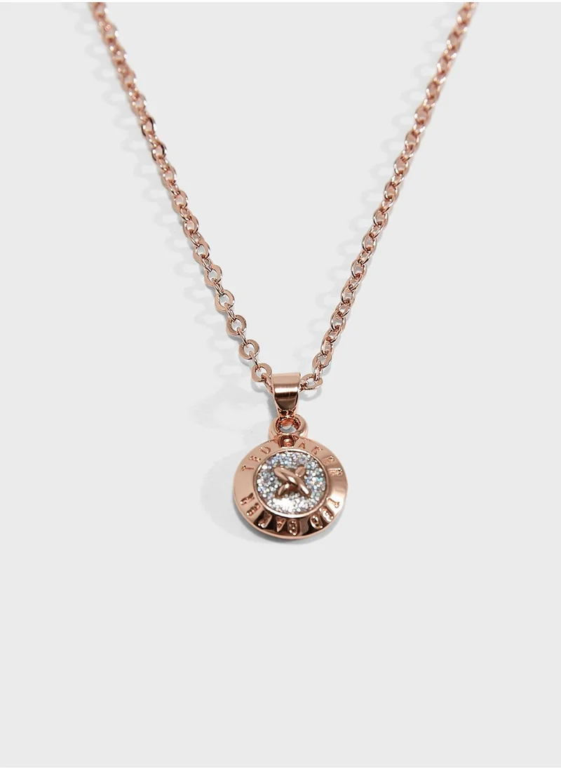 Ted Baker Emillia Mini Button Necklace + Earrings Set