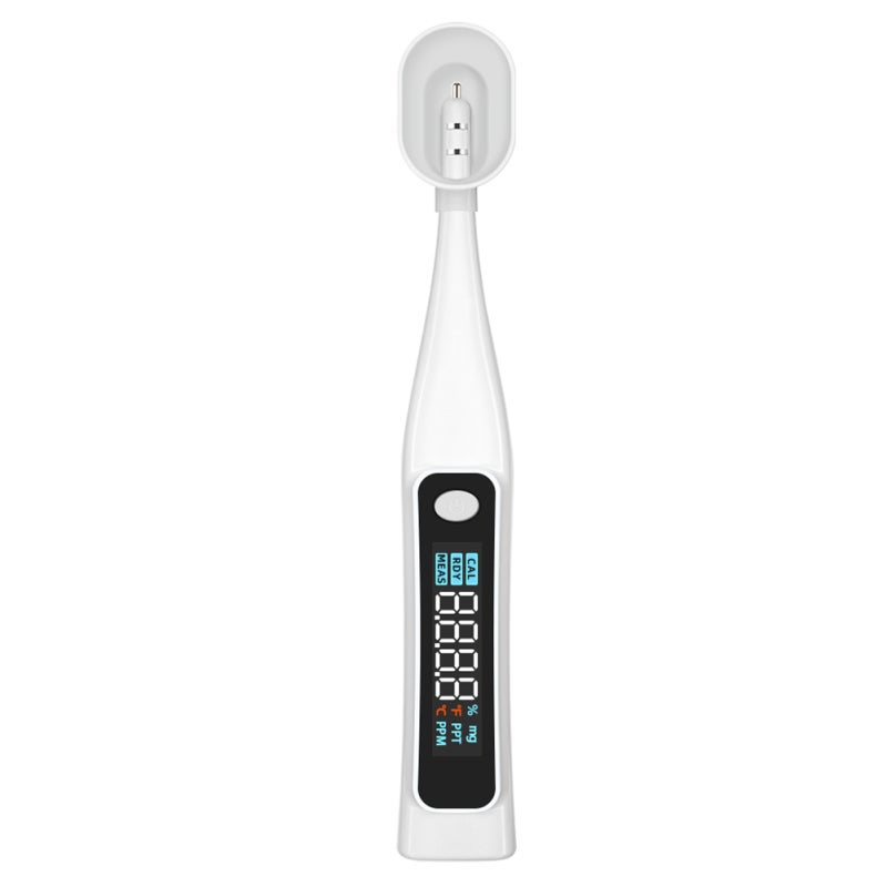Portable Salt Tester IP66 Waterproof Probe Accurate 3-Second Readings Salt Concentration Meter - Temperature Sensitivity Up To 99°C Digital LCD Display Kitchen Salt Meter for Home Kitchen Food Prepara - Image 1