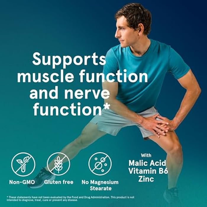 Puori Magnesium Complex Supplement - High Absorption Magnesium Taurinate & Gluconate, Zinc, Vitamin B6 & Malic Acid for Sleep Support, Immune & Bone Health & Muscle Recovery - 120 Vegan Capsules - Image 4