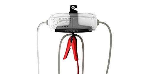 CTEK MOUNTING Bracket / CT5 MOUNTING Bracket, Practical & Secure Storage for Your CTEK Battery Charger, Compatible with CTEK Chargers from 3.8 Amp to 5 Amp, Provides Easy Access to Charger Functions - Image 2