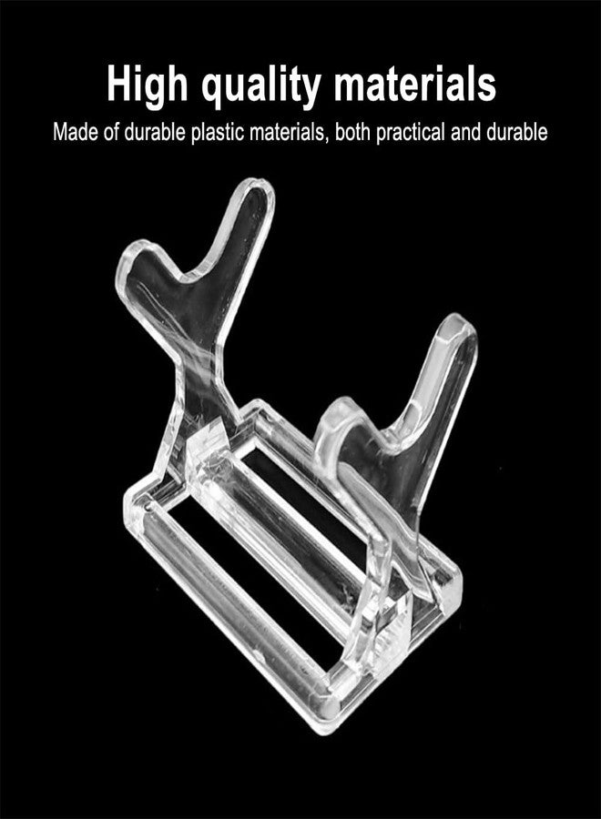 MiOYOOW Fishing Lure Display Stands, 5PCS Transparent Clear Fish Lures Easels Baits Display Shelf Holder for Baits Lure Display Fishing Store - Image 2