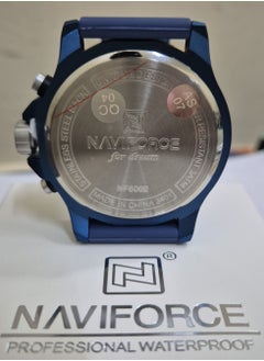 NAVIFORCE NAVIFORCE Men's Fashion Wrist Watch NF8062, Silicone Strap, Waterproof Quartz Watch for Men  - Image 5