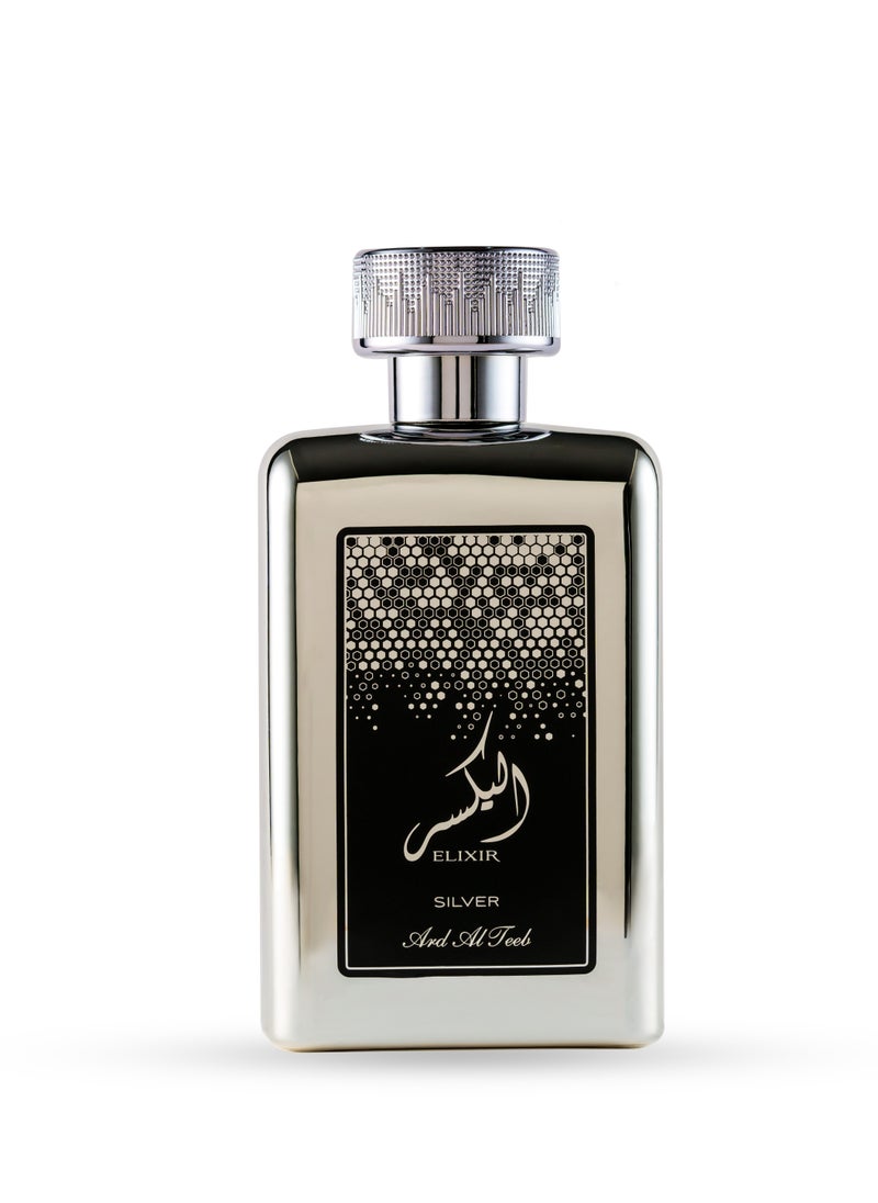 Ard Al Teeb Ard Al Teeb Elixr Silver Eau De Parfum for Male 100 ml  - Image 2