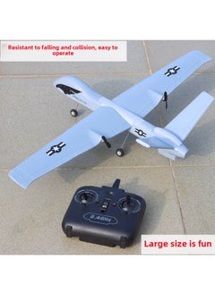 Generic Z51 Medium Remote Control Foam Aircraft Fixed Wing Two Channel Glider Fighter Aircraft Model Toy For Children-Color:600 MA Lithium Battery  - Image 2