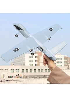 Generic Z51 Medium Remote Control Foam Aircraft Fixed Wing Two Channel Glider Fighter Aircraft Model Toy For Children-Color:600 MA Lithium Battery  - Image 3