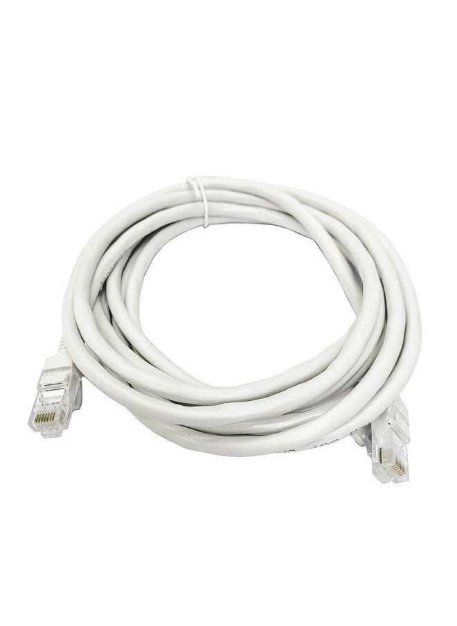 Generic Super Six CAT6 E Gigabit Finished Network Jumper High-speed Cable Network Cable RJ45 Indoor Computer Network Cable-Color:Six Types Of White Round Wire ]-Line Length:0.5 M  - Image 4
