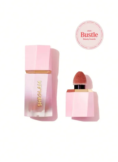 SHEGLAM Color Bloom Liquid Blush Matte Finish-Risky Business