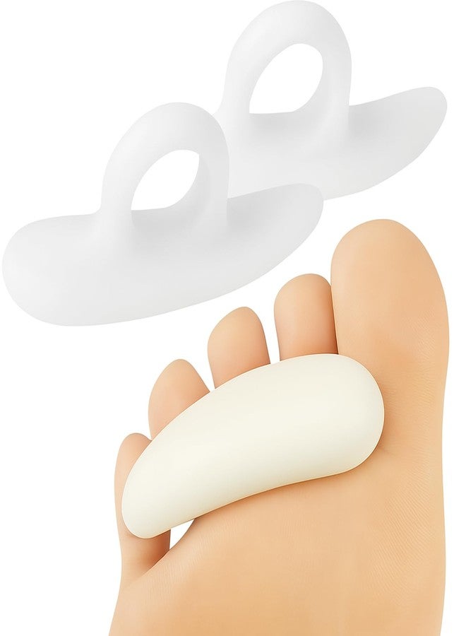 VIVEsole Hammer Toe Pads By Envelop - Silicone Gel Toe Crest Helps Cushion and Support Hammer, Claw and Mallet Toes - Toe Pads Rest Comfortably Under Toes to Eliminate Pressure and Ease Pain - Vive Guarantee - Image 1