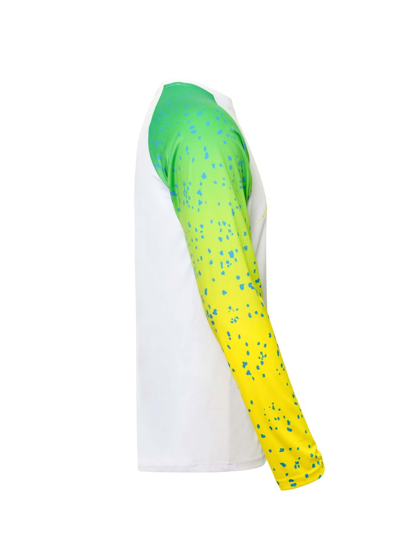 Bob Marlin Performance Shirt Bob Mahi White Large - Image 3